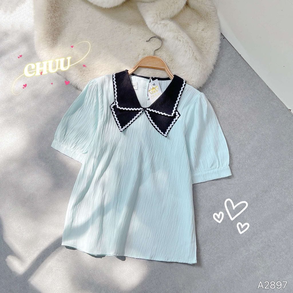 Áo Sơ Mi Gân Rong Biển A2897