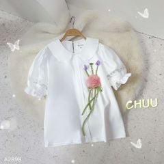 Áo Hoa Hồng Tâm A2898