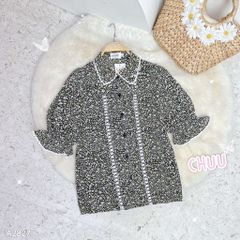 Áo Ren Đôi Cổ Tie A2827