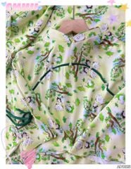 Áo Dài Moon Tay Nơ AD1325 (áo lẻ)