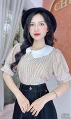 Áo Sọc Tăm Lệch TN A2826