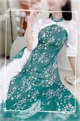 Áo Dài Mâm Xôi 4T AD2800 (áo lẻ)