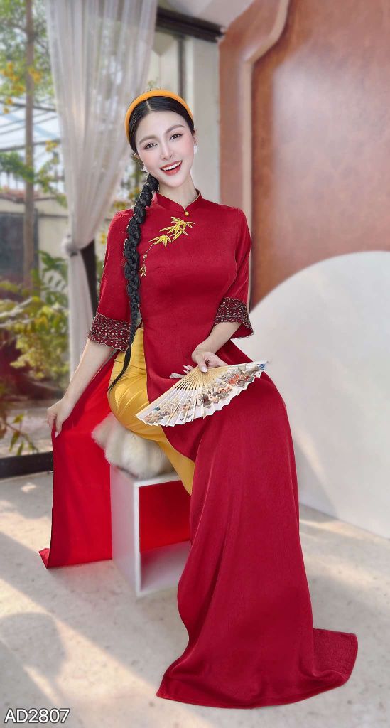 Áo Dài Rong Biển AD2807 (áo lẻ)