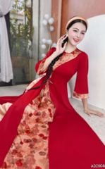 Áo Dài Lục Bình AD2808 (áo lẻ)