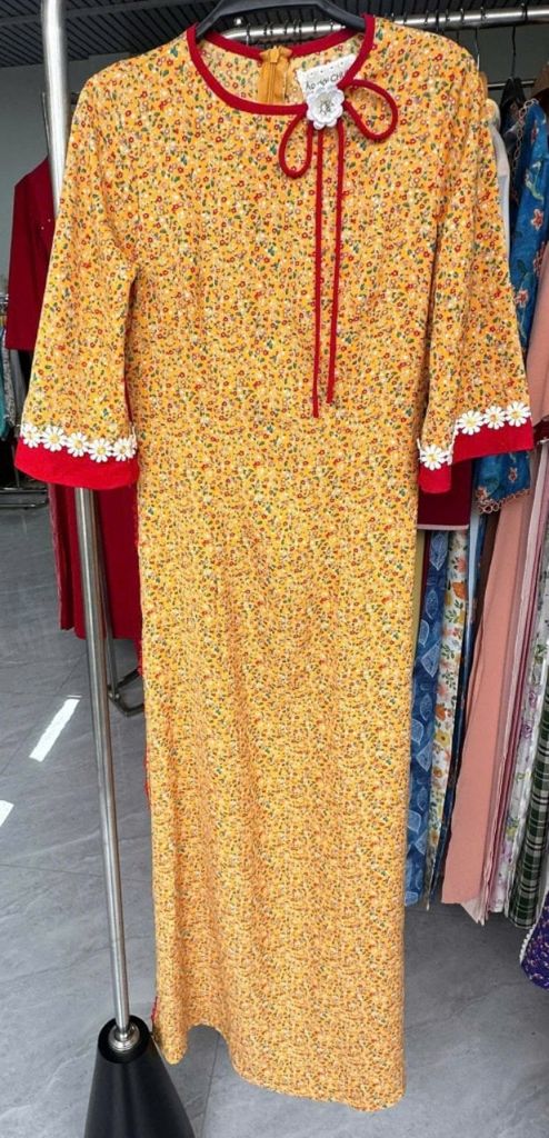 Áo Dài Tiểu Thu Cúc AD3103