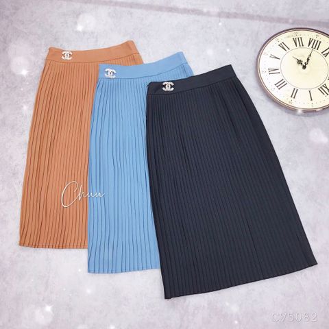 Chân Váy Dập Li Cài CC Rời CV5082