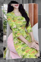 Áo Dài Vòng Tròn Tí Hon AD2812 (áo lẻ)