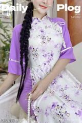 Áo Dài Măng Non AD2830 (áo lẻ)