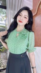 Áo Hoa Giấy Mặt Trăng AT9002.2849