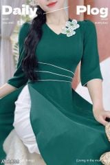 Áo Dài Phú Quý AD2839 (áo lẻ)