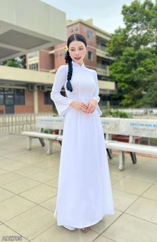 Áo Dài Truyền Thống Tay Xòe AD2785 (áo lẻ)