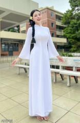 Áo Dài Truyền Thống Tay Xòe AD2785 (áo lẻ)