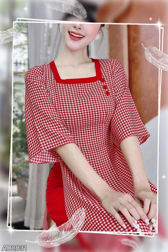 Áo Dài Phỉ Thúy AD2831 (áo lẻ)