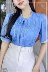 Áo Tơ Hồng Yến Yến (PK) A2859