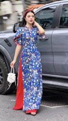 Áo Dài Nút Bong Bóng Bay AD2901 (áo lẻ)