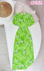 Áo Dài Gấm Sắc Ngọc AD2759 (áo lẻ)