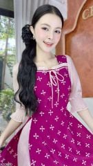 Áo Dài Đình Cổ Tích AD9002.2850 (áo lẻ)