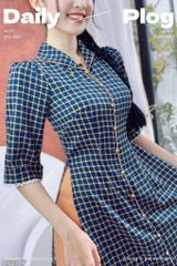 Áo Dài Caro San San AD2847 (áo lẻ)