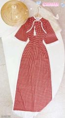 Áo Dài Thượng Hải+PK AD2865 (áo lẻ)