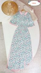 Áo Dài Đường Hoa Lụa AD2851 (áo lẻ)