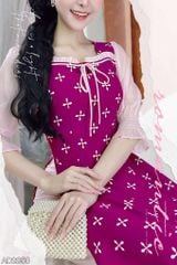 Áo Dài Đình Cổ Tích AD9002.2850 (áo lẻ)