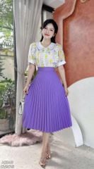 Áo Hoa Mắt Xích Màu A2846