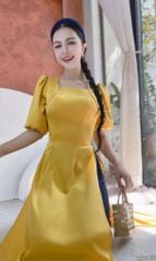 Áo Dài Ngọc Châu Lụa Ướt AD8091 (áo lẻ)