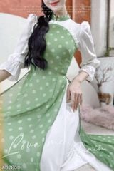 Áo Dài Mâm Xôi 4T AD2800 (áo lẻ)