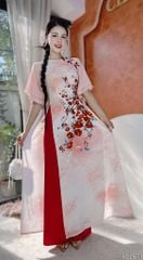 Áo Dài Ánh Nhiệm Màu AD2873 (áo lẻ)