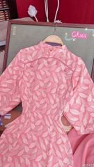 Áo Dài Nút Bọc Lá Bay AD1472 (áo lẻ)