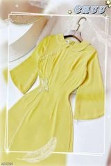 Áo Dài Eo Bướm Vũ AD9001.2791 (áo lẻ)