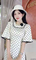 Áo Dài Cotton Bibo+PK AD9002.2879 (áo lẻ)