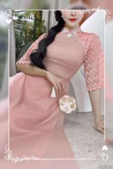 Áo Dài 4T Đuôi Công Tượng AD2866 (áo lẻ)