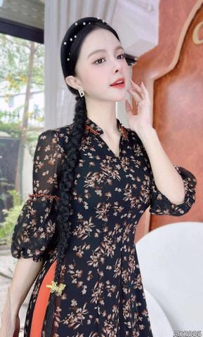 Áo Dài 3T Đèn Hội An AD2885 (áo lẻ)