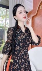 Áo Dài 3 Tà Đèn Hội An AD2885 (áo lẻ)