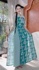 Áo Dài Tuyết Yêu Thương AD2874 (áo lẻ)