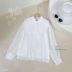 Áo Sơ Mi Hoa Chong Chóng A2911