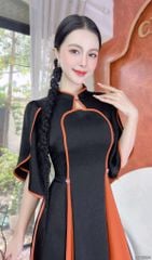 Áo Dài 2 Tà+ Đình Tranh AD9003.2894 (áo lẻ)