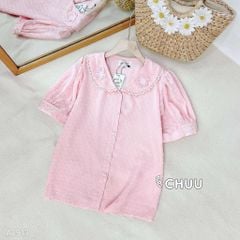 Áo Sơ Mi Tuyết Hoa Dừa A2913