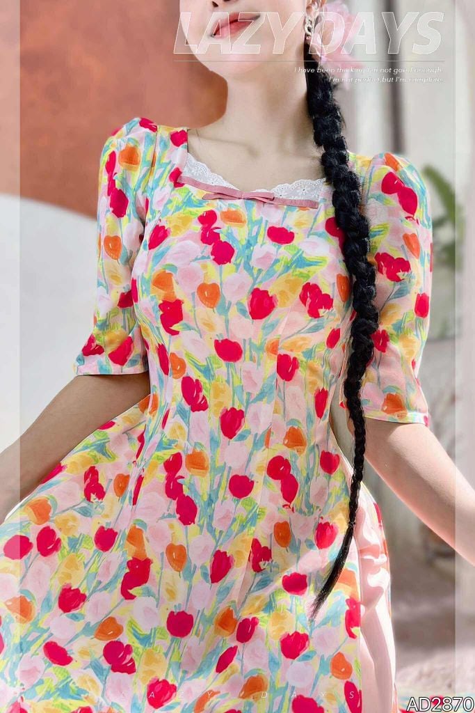 Áo Dài Xứ Sở Thần Tiên AD2870 (áo lẻ)