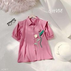 Áo Sơ Mi Hoa Đon Đon A2917