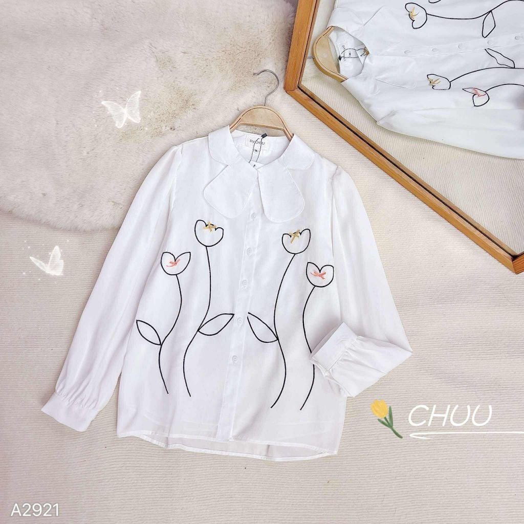 Áo Sơ Mi Tulip Thủy Tinh A2921