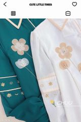 Áo Sơ Mi Tơ Hải Đường A2919