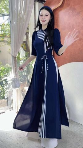 Áo Dài 2T+ Madam+PK AD2912 (áo lẻ)