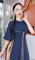 Áo Dài 3 Tà Ly Trà Sữa AD2950 (áo lẻ)