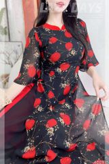 Áo Dài 4T Cà Na AD2915 (áo lẻ)