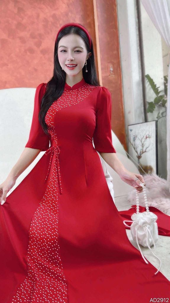 Áo Dài 2T+ Madam+PK AD2912 (áo lẻ)