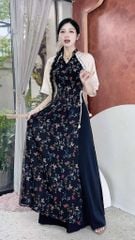 Áo Dài 4T Hoa Dạ Nguyệt AD2924 (áo lẻ)