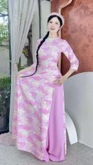 Áo Dài Lụa Bi Tuyết AD2923 (áo lẻ)