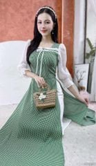 Áo Dài Đình Cổ Tích AD9002.2850 (áo lẻ)